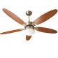 Ventilatore Da Soffitto 5 Pale Marrone Zephir Zfr9111m
